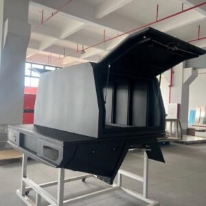 DUAL-CAB ALUMINIUM TRAY & CANOPY PACKAGE, SAHARA BLACK