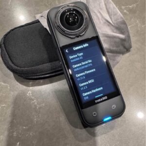 INSTA360 X5, NEW CONDITION, LENS + SCREEN PROTECTION, ORIGINAL CASE INCLUDED