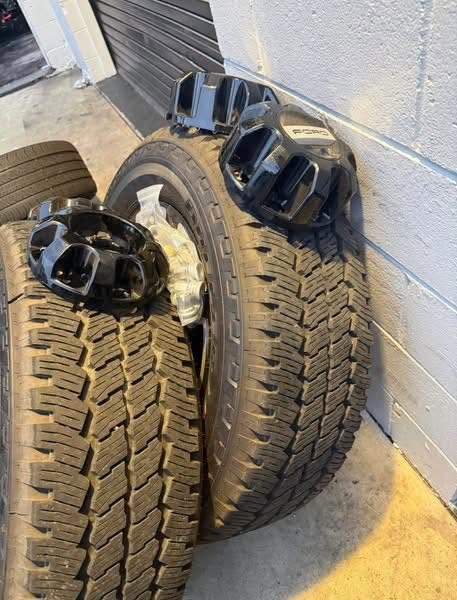 BRAND NEW 2026 FORD F-250 / F-350 PLATINUM OEM WHEELS & TIRES