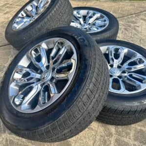 4x RAM DT OEM RIMS & TYRES — LIKE NEW | 2024 LARAMIE TAKE-OFFS