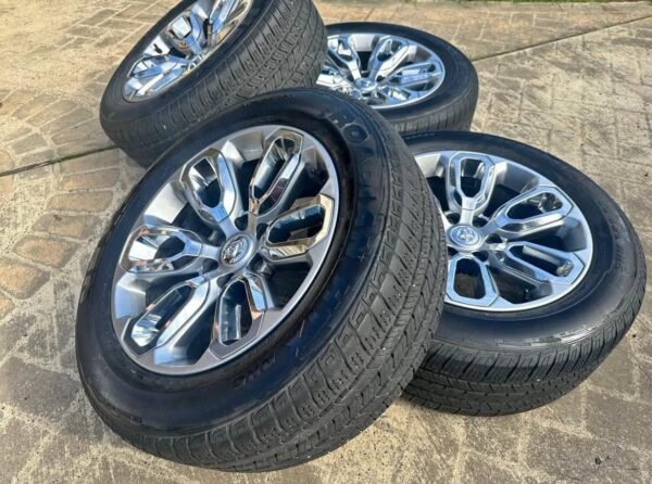 4x RAM DT OEM RIMS & TYRES — LIKE NEW | 2024 LARAMIE TAKE-OFFS