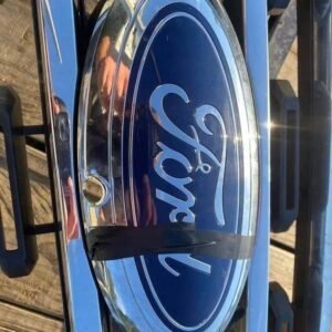 FORD XLT CHROME GRILLE WITH FRONT CAMERA, CAMERA WASHER CAP INCLUDED … En