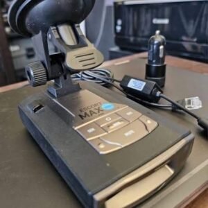 ESCORT MAX 360c LASER RADAR DETECTOR, COMPLETE SETUP