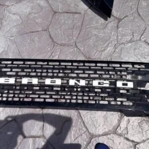 2021–2026 FORD BRONCO BADLANDS / WILDTRAK GRILLE – GLOSS BLACK