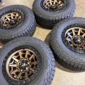 NEW 32-INCH FUEL COVERT BRONZE WHEELS & FALKEN TYRE PACKAGE