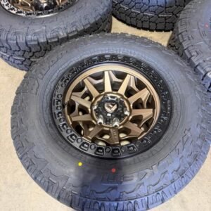 NEW 32-INCH FUEL COVERT BRONZE WHEELS & FALKEN TYRE PACKAGE