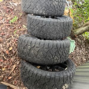 22” WHEELS + 9 VENOM POWER 33x12.50R22 TIRES – COMPLETE PACKAGE