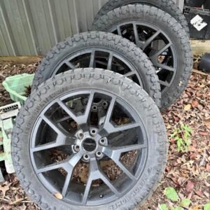 22” WHEELS + 9 VENOM POWER 33x12.50R22 TIRES – COMPLETE PACKAGE