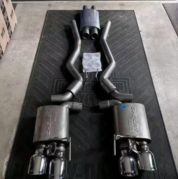 2020–2022 SHELBY GT500 CAT-BACK EXHAUST — POLISHED 5” TIPS … En