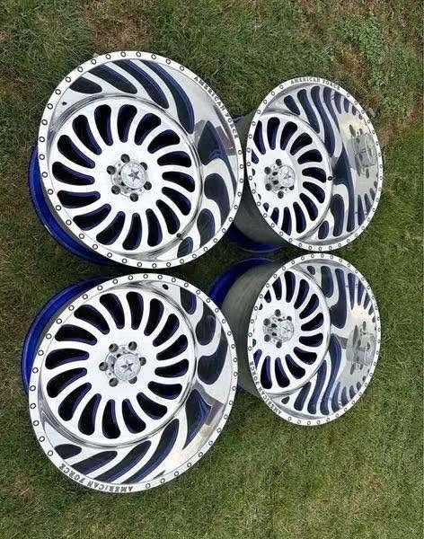 24x16 AMERICAN FORCE CUSTOM WHEELS — 6x5.5 / 6x139.7