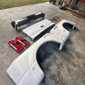 2023–2025 FORD F-250 / F-350 / F-450 DUALLY — STAR WHITE REAR BODY PARTS
