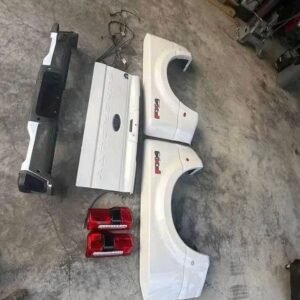2023–2025 FORD F-250 / F-350 / F-450 DUALLY — STAR WHITE REAR BODY PARTS