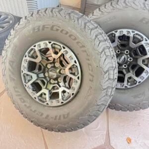 2024 FORD RAPTOR R WHEELS + 37” BFGOODRICH KO2 TIRES – COMPLETE SET OF 4