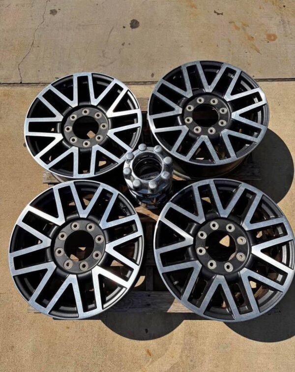 20” FORD SUPER DUTY LARIAT WHEELS – COMPLETE SET