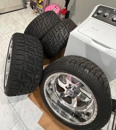 AMERICAN FORCE 22x12 WHEELS & TIRES – 2021 FORD F-150 TAKEOFFS!