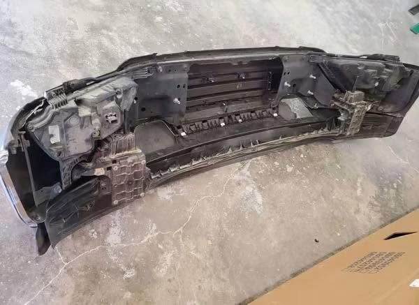 2021–2023 FORD F-150 OEM FRONT BUMPER – LED FOG LIGHTS + ACTIVE AIR DAM SHUTTER!