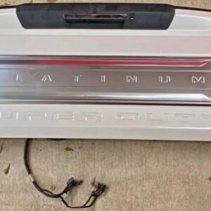 WHITE PLATINUM FORD F-250 TAILGATE W/ CAMERA