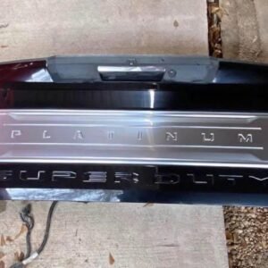 BLACK PLATINUM F-250 TAILGATE WITH BACKUP CAMERA + HARNESS