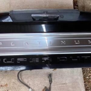 BLACK PLATINUM F-250 TAILGATE WITH BACKUP CAMERA + HARNESS