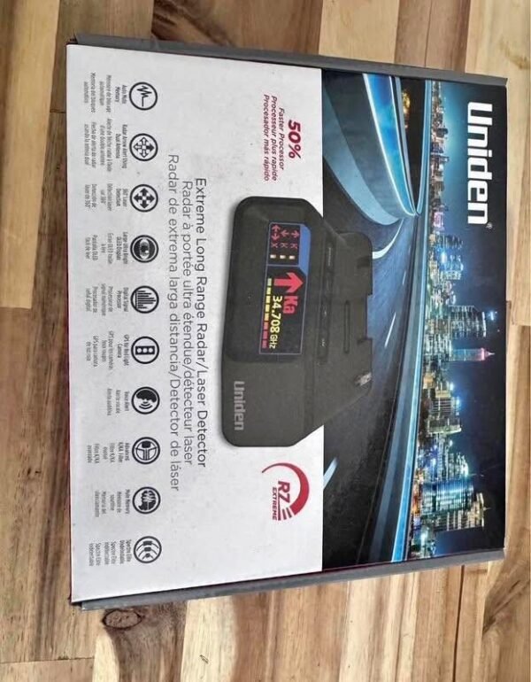 UNIDEN R7 LASER & RADAR DETECTOR – LONG RANGE / 360° DETECTION