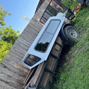 CAMPER SHELL / TRUCK TOPPER FOR 6.5’ SHORT BED – LED LIGHTS + SLIDING GLASS!