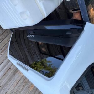 CAMPER SHELL / TRUCK TOPPER FOR 6.5’ SHORT BED – LED LIGHTS + SLIDING GLASS!