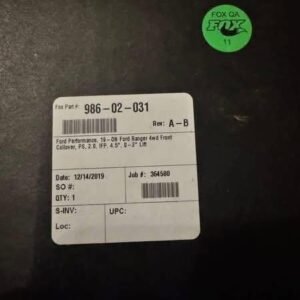 BRAND NEW 2019–2023 FOX LEVELING KIT – STILL SEALED IN THE BOX!