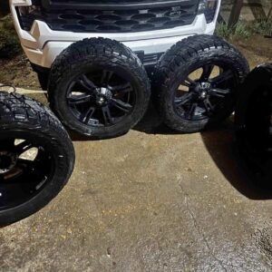 4 New Tires + 4 Wheels