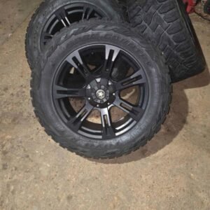 4 New Tires + 4 Wheels