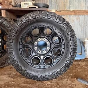 2023+ Ford F-250 OEM Wheels + 35” Nitto Ridge Grapplers — 8x170