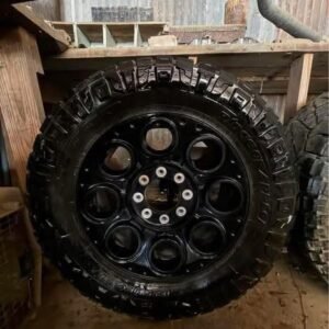 2023+ Ford F-250 OEM Wheels + 35” Nitto Ridge Grapplers — 8x170