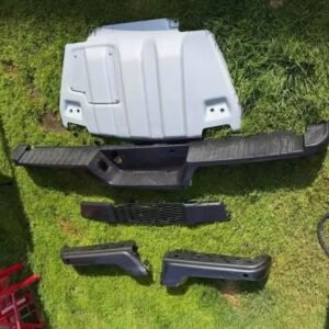 2017 Ford F-150 Raptor OEM Front & Rear Bumpers + Skid Plate — Complete Set