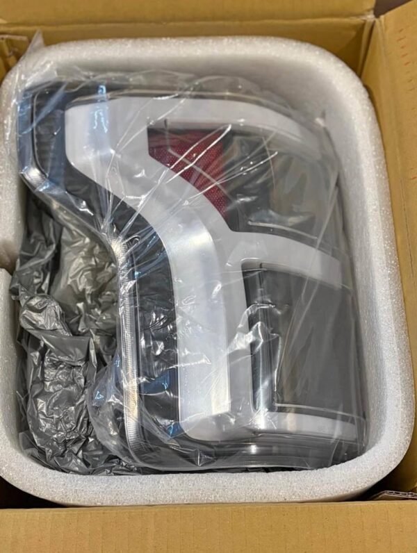 2018–2020 Ford F-150 LED Tail Lights — Black Housing / Clear Lens
