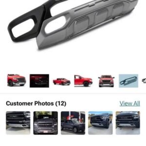 Used RAM Front Bumper Guard with DRL – Fits 2019–2024 RAM Trucks – Complete Wiring Include