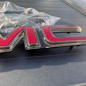 Illuminated Front GMC Emblem, OEM, 2020+ GMC Sierra 1500 / 2500
